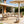 Durable Outdoor Dining Chair with Acacia Wood Frame and Wicker Seat