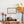 Thanks Wall Sign, Wall Art Decor For Harvest Festival Fall Festival & Thanksgiving Table Decorations (Set of 2) - Black / Orange / White