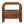 Solid Wood Darcy Nightstand, 1 Drawer and Open Shelf, Chestnut