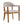 Wood Frame Upholstered Dining Chairs with Armrests (Set of 2)