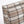 Upholstered Accent Chair with Brown Linen Fabric and Nailhead Trim