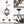 Farmhouse Chandeliers for Dining Room, 6-Light Rustic Light Fixture