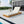 Lounge Chaise Set, Acacia Solid Wood with Lounge Cushion (Cream & Triple Fold) - Matching Dark