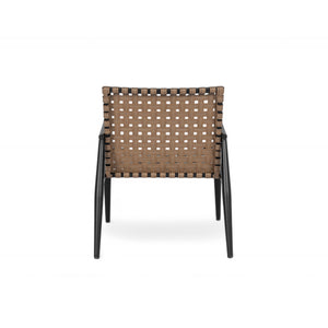 Modern Outdoor Chat Set: 2 Rattan Chairs with Side Table
