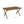 Folding Outdoor Table, Lightweight Aluminum Roll-Up Rectangular Table For Indoor, Outdoor Camping, Picnics, Beach, Backyard, Bbq, Party, Patio - Brown