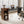 Modern Two-Tone Sofa Side Table