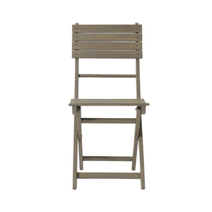 Positano - 4 Piece Foldable Chair Set in Gray