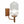 Dewdrop Wall Lamp - Bronze and Clear