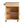 Indoor Compact Bamboo Rolling Kitchen Cart with Stainless Steel Top