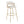 Jie - Fixed Height Contemporary Barstool With Swivel With Round Footrest (Set of 2)