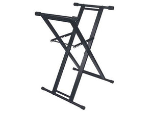 NEW! Odyssey LTBXS Portable Pro DJ Coffin Mixer Keyboard X-Stand w/ Rubber Pads - TRAPSKI