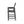 HDPE Bar Height Adirondack Chair with Cup Holder - Gray