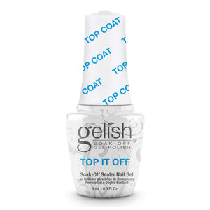 Gelish 15 mL Soak Off Gel Nail Polish Basix Care Kit with Remover and Cleanser - TRAPSKI