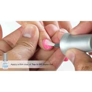 Gelish 15 mL Soak Off Gel Nail Polish Basix Care Kit with Remover and Cleanser - TRAPSKI