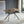 Modern Minimalist Style Dining Table MDF Wooden Top Metal Shelf Metal Heat Transfer Legs Leveling Feet For Dining Room Kitchen Office Table - Walnut / Black
