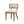 Classic Dining Chair With Curved Back (Set of 2) - Beige / Light Natural