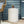Outdoor Lightweight Concrete Side Table - Antique White