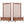 Raised Garden Bed With Trellis 2 Pack, Outdoor Planter Box & Plant Stand With Climbing Racks - Brown