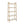 Parker - Bookcase With 5 Shelves - Off White / Natural