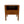 Nightstand With Drawer And Open Shelf - Brown