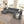 U-Shaped Modular Sectional Sofa With Chaise And Movable Ottoman With Wave-Shaped Armrest