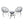 Acapulco Style 3 Piece Patio Bistro Set With Chairs