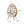 Basket Chair with Teardrop Shape and Water-Resistant Cushion - Natural