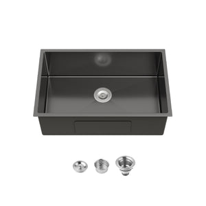 Stainless Steel Kitchen Sink 30"x19" Single Bowl Undermount