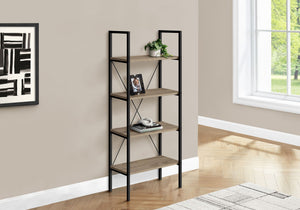 4-Tier Contemporary Bookshelf for Office & Bedroom