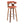 Gardenia - Mid Century Modern Fixed Height Barstool With Swivel With Round Footrest (Set of 2)