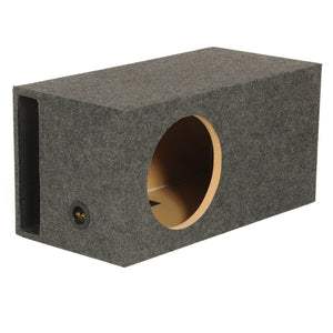 QPower HD112VL Single 12 Inch SPL XL Heavy-Duty Side Ported Subwoofer Enclosure