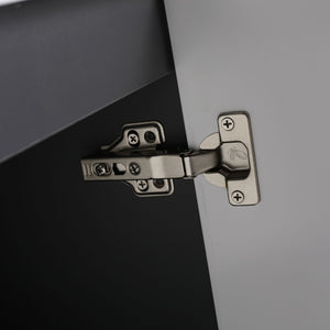 Contemporary Freestanding Bathroom Vanity With Resin Sink & Soft-Close Cabinet Doors