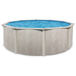 Aquarian Phoenix 21' x 52" Round Steel Frame Above Ground Outdoor Swimming Pool