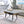 Landon - Coffee Table With Glass Marble Texture Top And Bent Wood Design