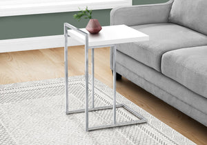 C-Shaped Accent Table, Contemporary & Modern