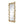 Full Length Mirror with Gold Leaf Accents
