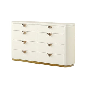 La Pierre - Modern Bedroom Set With Upholstered LED Bed