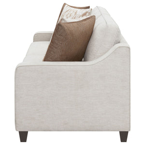 Mahaffey - Christine Upholstered Sloped Arm Sofa - Beige