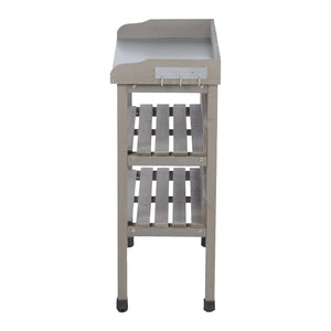 Outdoor Potting Table, 3 Tier Workbench