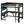 Gaming Loft Bed With Desk, Storage Shelves, LED And Charging Station