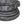 Outdoor End Table, Round Side Table For Patio And Garden - Antique Gray