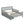 Platform Bed With Guardrails On Both Sides And 2 Storage Drawers