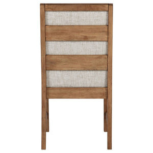Survista - Upholstered Dining Side Chair (Set of 2) - Brown