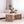 47.2 Rustic Carved Wood Coffee Table – Handcrafted Look with Ornate Side Panels