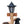 Puppy Dog Solar Planter Outdoor Statue