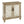 Driscoll - 2 Door Cabinet With Floral Design - Reclaimed Natural