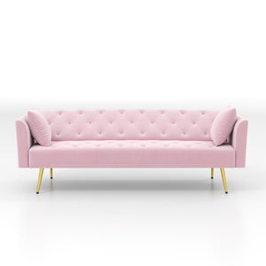Modern Convertible 72 Inch Foldable Sleeper Sofa