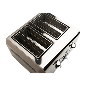 Haden Stainless Steel Retro Toaster & 1.7 Liter Stainless Steel Electric Kettle