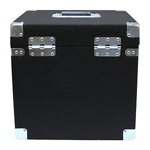 Odyssey CLP100P Pro DJ Carpeted Record Case for 100 12-Inch LP Vinyl Records