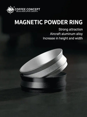 Best Magnetic Dosing Ring for Espresso - Anti-Static Coffee Funnel 51/53/58mm Under $8